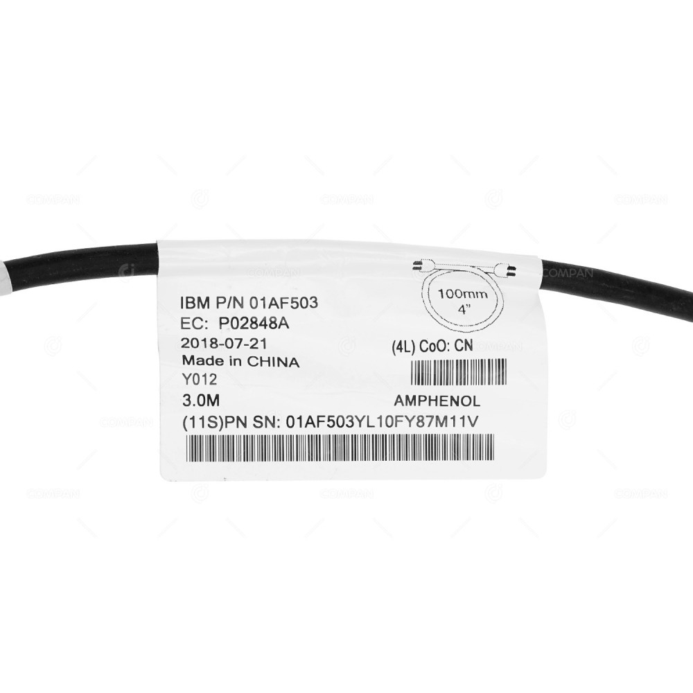 01AF503  IBM Y012 SAS CABLE SFF-8644 3.0M